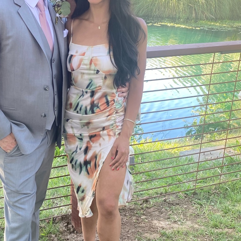 Water color dress